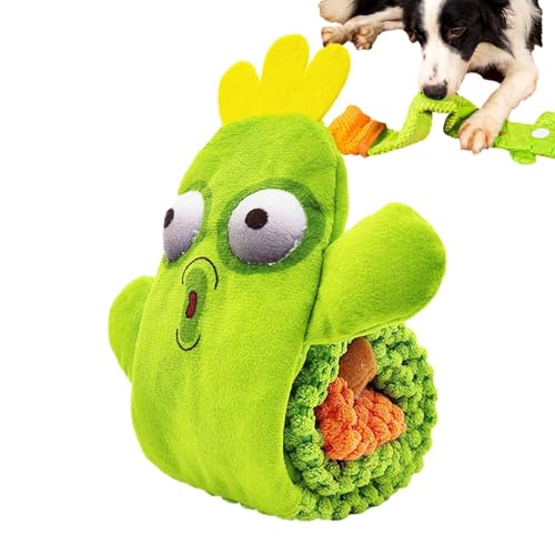 Missmisq Snuffle Toys Snail, Quietschende Hundepuzzlespielzeug | Interaktiver Hund quietschende Spielzeug - Bissfestes Hund Snuffle Toy, Behandlungsabgabe für Haustiere, Kätzchen, Hunde, Katzen von Missmisq