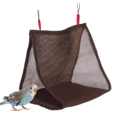 Missmisq Vogel Hängematte,Weiches Atmungsaktives Vogelbett - Wellensittich Sitzstangen Für Winterreise Schlafstütze Garten Balkon Terrasse Missmisq Vogel Hängematte,Weiches Atmungsaktives Vogelbett - Wellensittich Sitzstangen Für Winterreise Schlafstütze Garten Balkon Terrasse von Missmisq