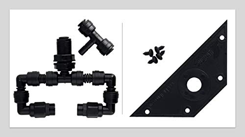 MistKing 22259 Set mit Nebelmontage, Montageset von T & MistKing, Double Misting With Wedge von MistKing