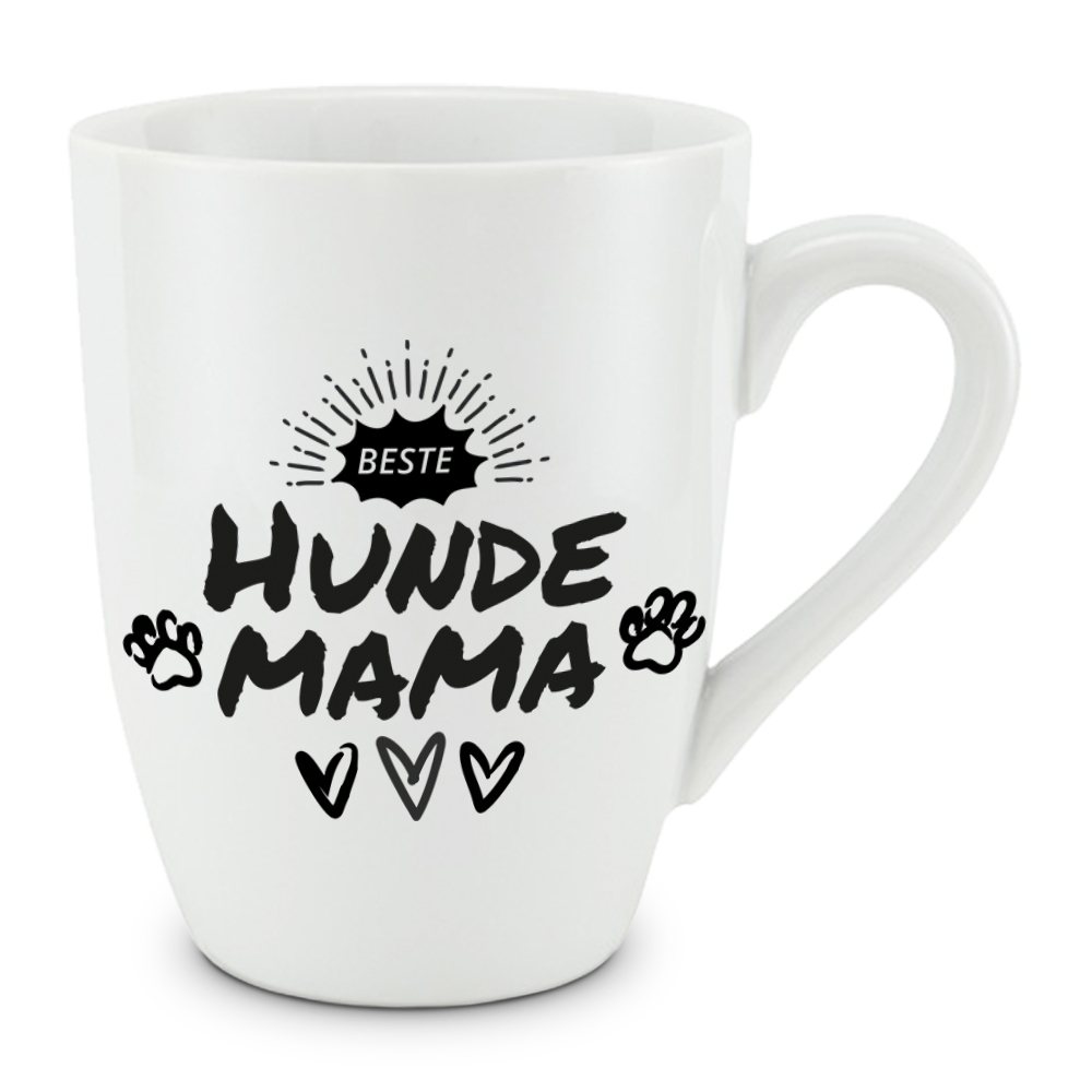 Mit Liebe ausgesucht | Tasse "Beste Hundemama" | 1 Stück von Mit Liebe ausgesucht