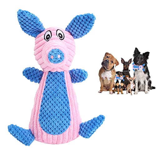 Mivanta Pg Soft Dog Toss, langlebiger Plüsch-Squeaky Toss Squeak Ash Toss, PG Shapes Dog Toss für Welpen, interaktives Quietschhundetraining von Mivanta