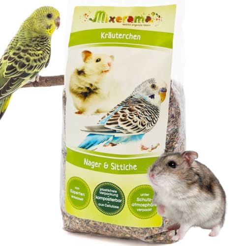 Mixerama Kräuterchen - Ergänzung zum Futter für Ratten Mäuse Zwerghamster und Sittiche von Mixerama