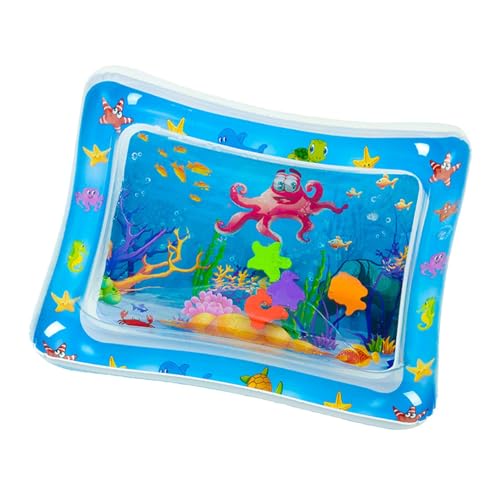 Mixnexorad Sensorische Wasser Spielmatte, Aufblasbares Wasser Sensor Pad, Sensor Water Playmat Für Katzen Hunde, Wasserspielmatte Für Haustiere | Haustier-Spielmatte Für Draußen von Mixnexorad