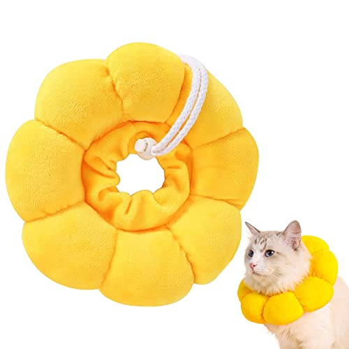 Mixoro Chat Tsollars Reinigung ESI Anti Bite Litsk Wundhunde Weiche Sonnenblume(XS) von Mixoro