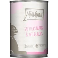 MjAMjAM 6 x 400 g - saftiges Huhn und Wildlachs von MjAMjAM