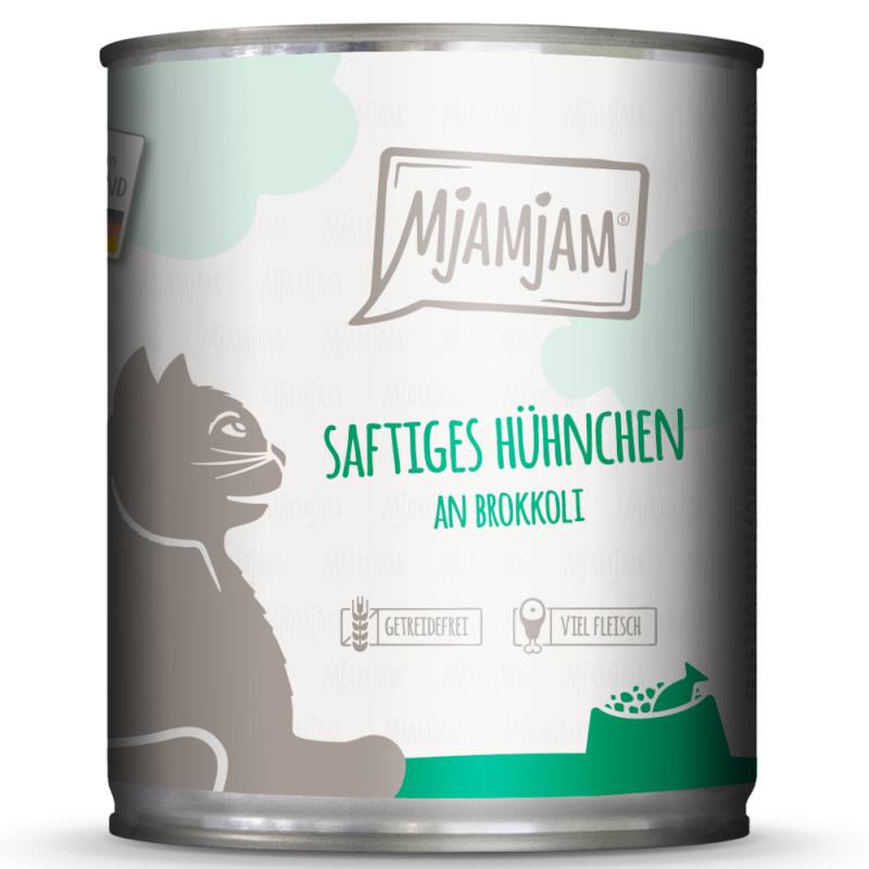 MjAMjAM 6 x 800 g  - saftiges Hühnchen an Brokkoli von MjAMjAM