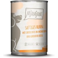 MjAMjAM Adult Huhn mit Ente & Möhrchen 6x400 g von MjAMjAM