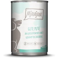 MjAMjAM Adult Hund 6 x 400 g - gute Pute mit gekochtem Reis von MjAMjAM