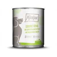 MjAMjAM Adult Hund 6 x 800 g - leckeres Rindfleisch mit Salzkartoffeln von MjAMjAM