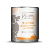 MjAMjAM Adult Hund 6 x 800 g - saftiges Hähnchen mit zarter Ente von MjAMjAM