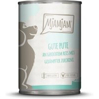 MjAMjAM Adult Pute an Reis mit Zucchini 6x400 g von MjAMjAM