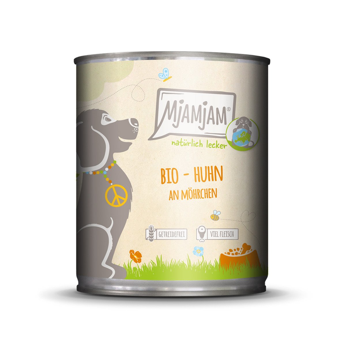 MjAMjAM BIO Huhn an Möhrchen 6x800g von MjAMjAM