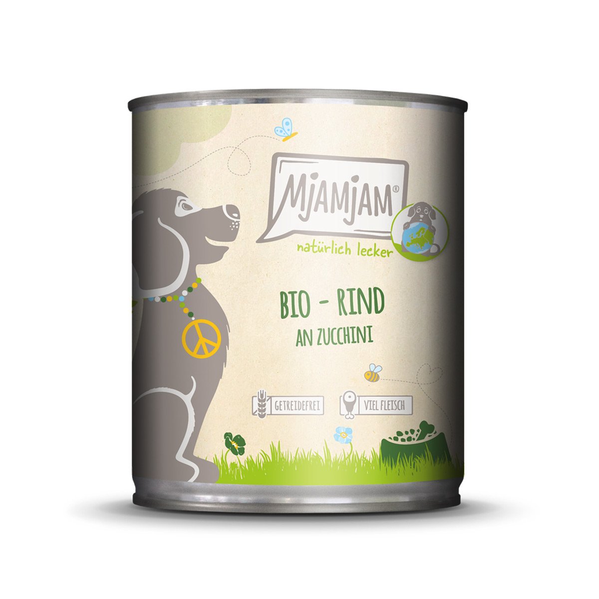 MjAMjAM BIO Rind an Zucchini 6x800g von MjAMjAM