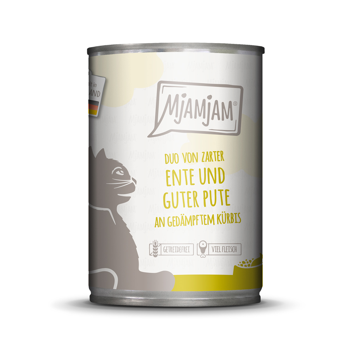 MjAMjAM DUO von Ente & Pute an Kürbis 6x400g von MjAMjAM