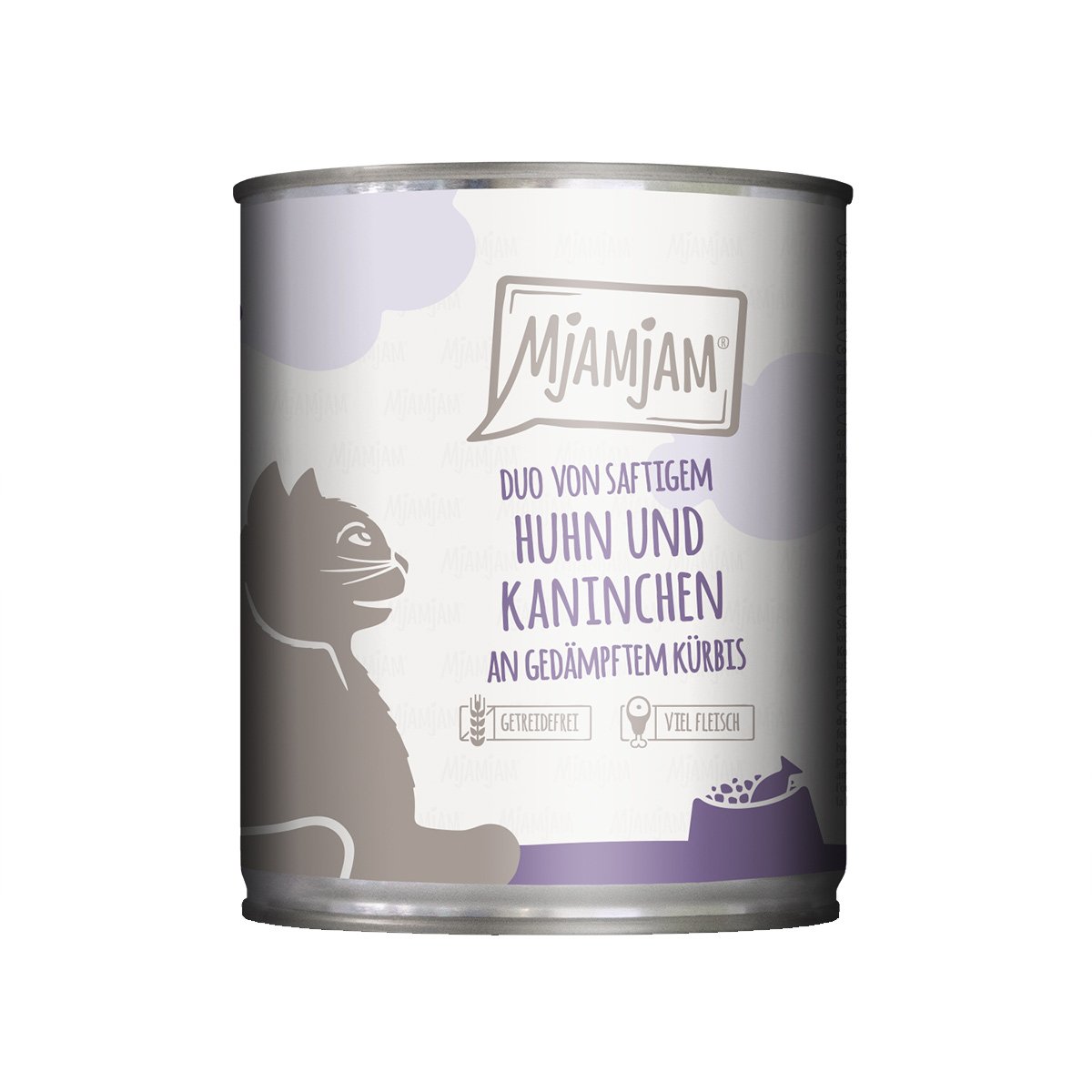 MjAMjAM - DUO von Huhn & Kaninchen an Kürbis 6x800g von MjAMjAM