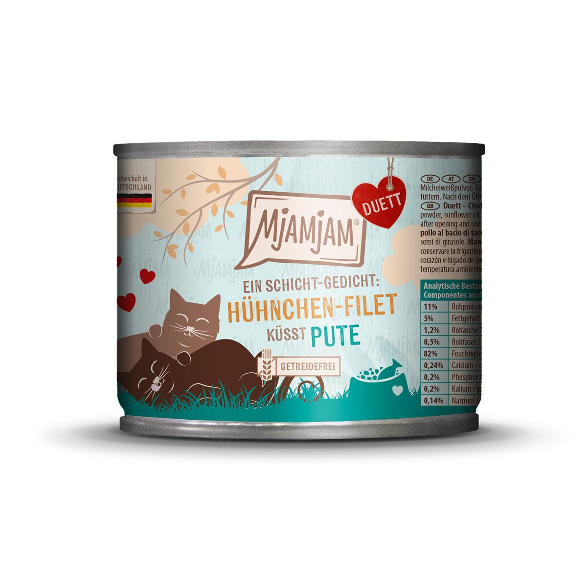 MjAMjAM Duett Hühnchen-Filet küsst Pute 6x190g von MjAMjAM