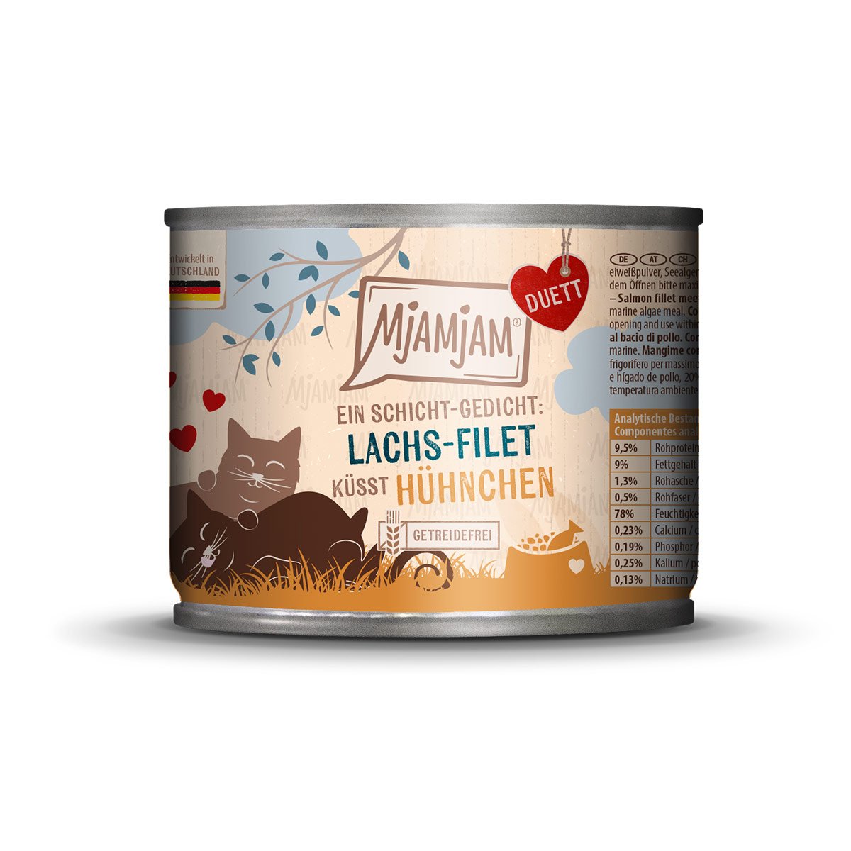 MjAMjAM Duett Lachs-Filet küsst Hühnchen 6x190g von MjAMjAM