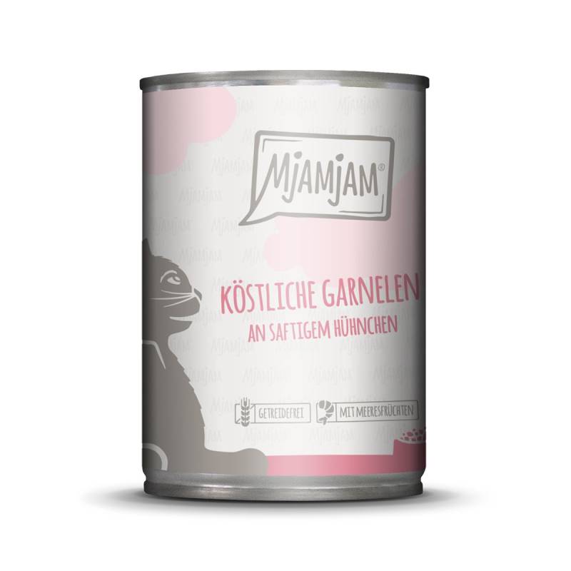 MjAMjAM Garnelen an saftigem Hühnchen 24x400g von MjAMjAM