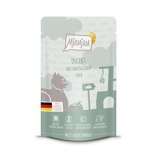 MjAMjAM Katze Quetschie 12x125g Pouches von MjAMjAM