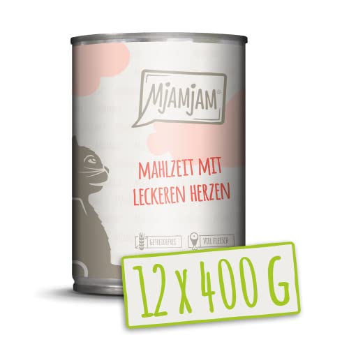 MjAMjAM - Mahlzeit mit leckeren Herzen 12 x 400 g von MjAMjAM