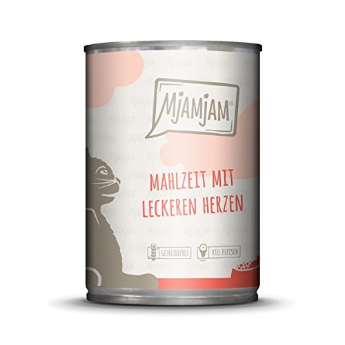 MjAMjAM - Mahlzeit mit leckeren Herzen 6 x 400 g von MjAMjAM