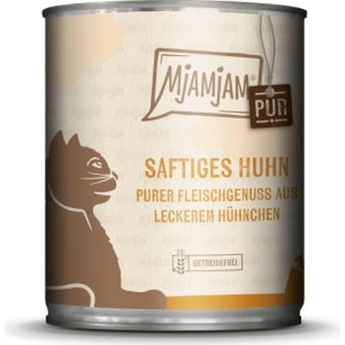 MjAMjAM Mj Katze Hühnchen pur 800gD von MjAMjAM