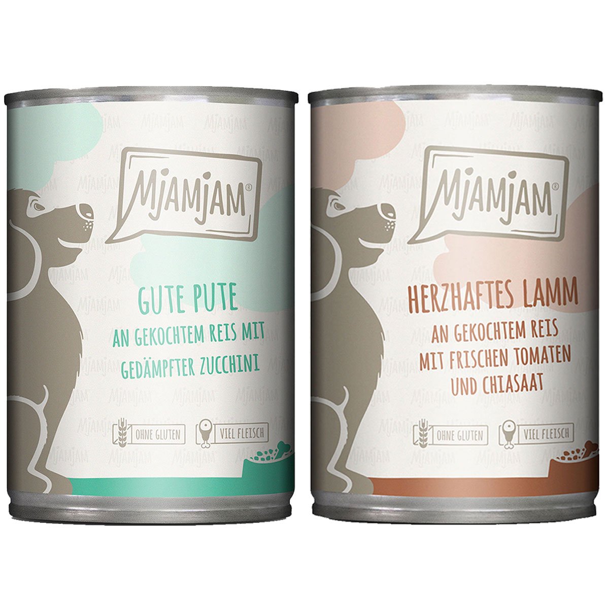 MjAMjAM Monopaket I mit Lamm und Pute 6x400g von MjAMjAM