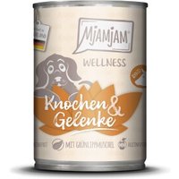 MjAMjAM Nassfutter Hund Adult Knochen & Gelenke Rind 6x400 g von MjAMjAM