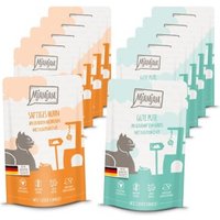 MjAMjAM Nassfutter Katze Adult, Quetschie 12x125 g Mixpaket 2 von MjAMjAM