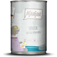 MjAMjAM Nassfutter Katze Senior 6x400 g Huhn von MjAMjAM