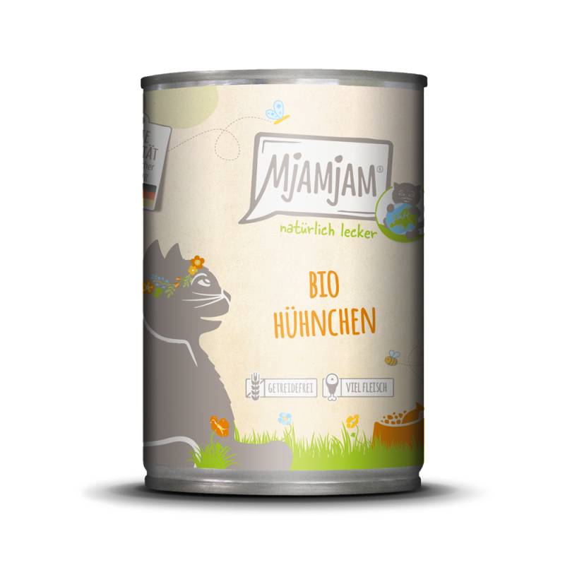 MjAMjAM Natürlich Lecker 6 x 400 g - Bio-Huhn von MjAMjAM