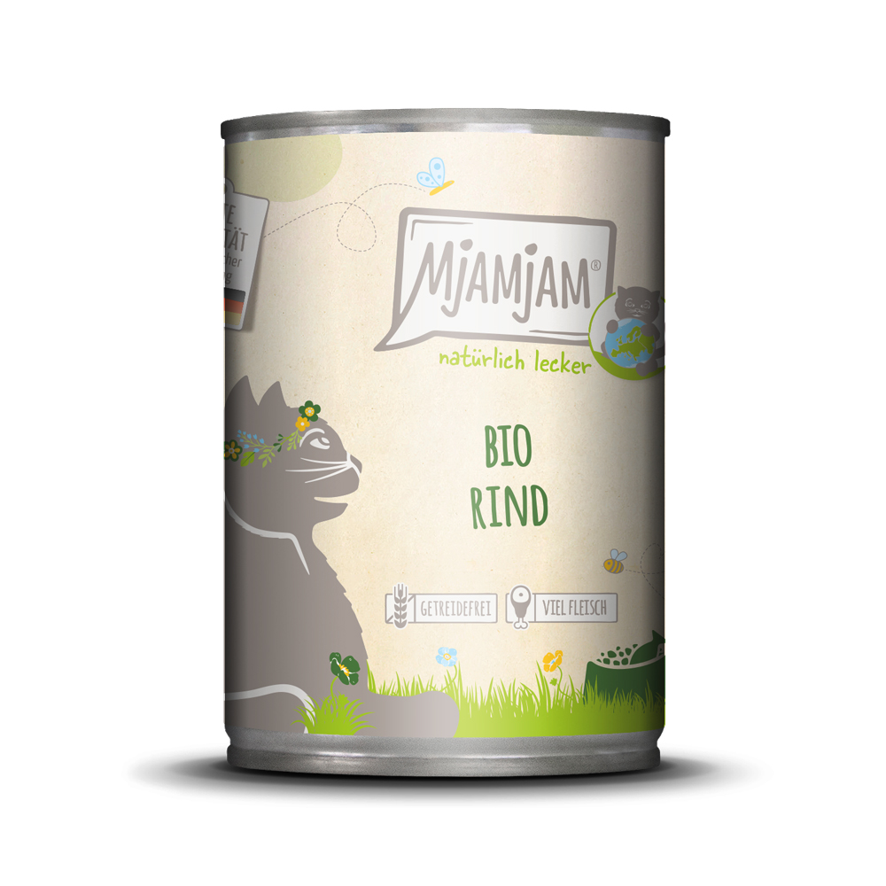 MjAMjAM Natürlich Lecker 6 x 400 g - Bio-Rind von MjAMjAM