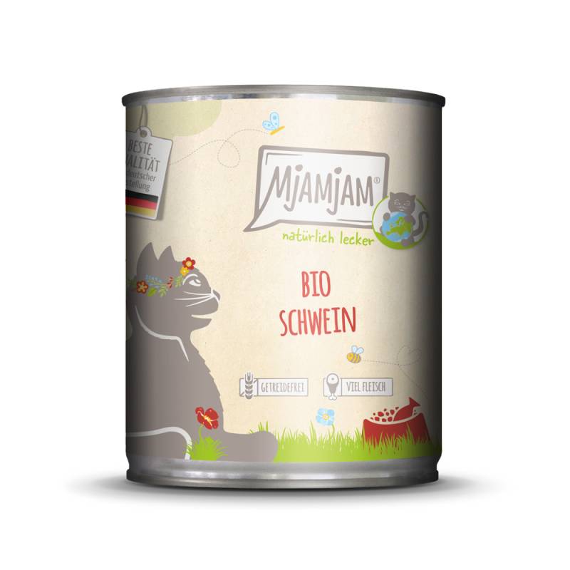 MjAMjAM Natürlich Lecker 6 x 800 g - Bio-Schwein von MjAMjAM