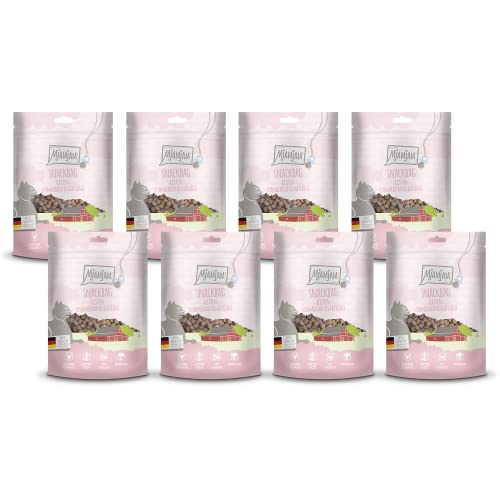 MjAMjAM - Premium Snackbag für Kitten – schmackhaftes Geflügel 8 x 125g von MjAMjAM