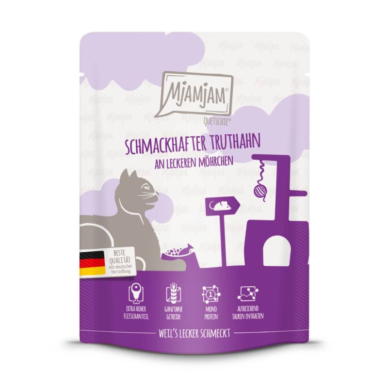 MjAMjAM Quetschie 6 x 300 g - Truthahn von MjAMjAM