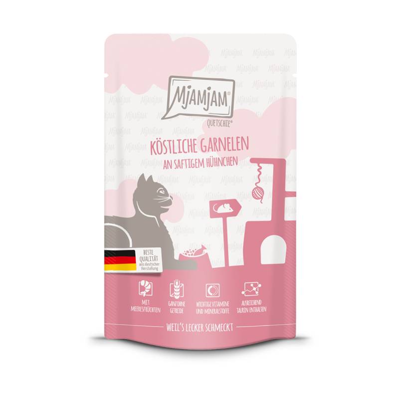 MjAMjAM Quetschie Garnelen an saftigem Hühnchen 12x125g von MjAMjAM