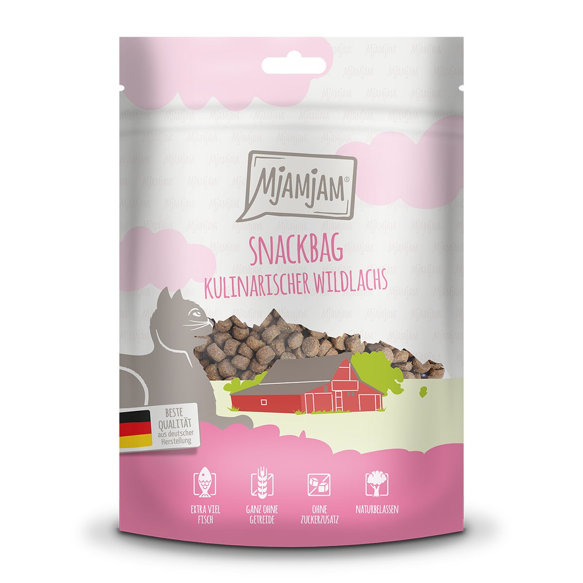 MjAMjAM - Snackbag – kulinarischer Wildlachs 4x125g von MjAMjAM