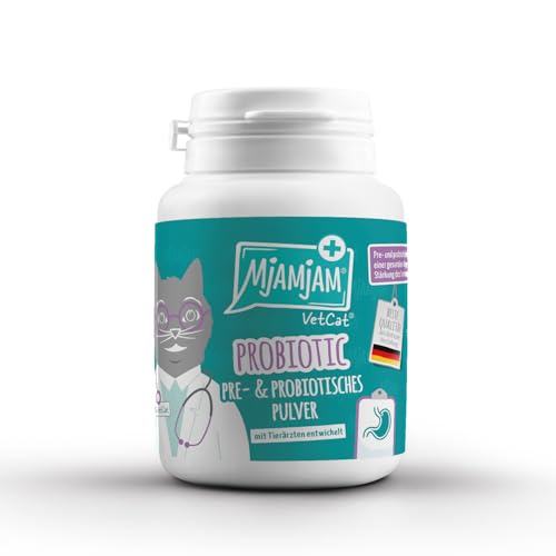 MjAMjAM VetCat - Probiotic - Pre- & Probiotisches Pulver, 1er Pack (1x40g) von MjAMjAM