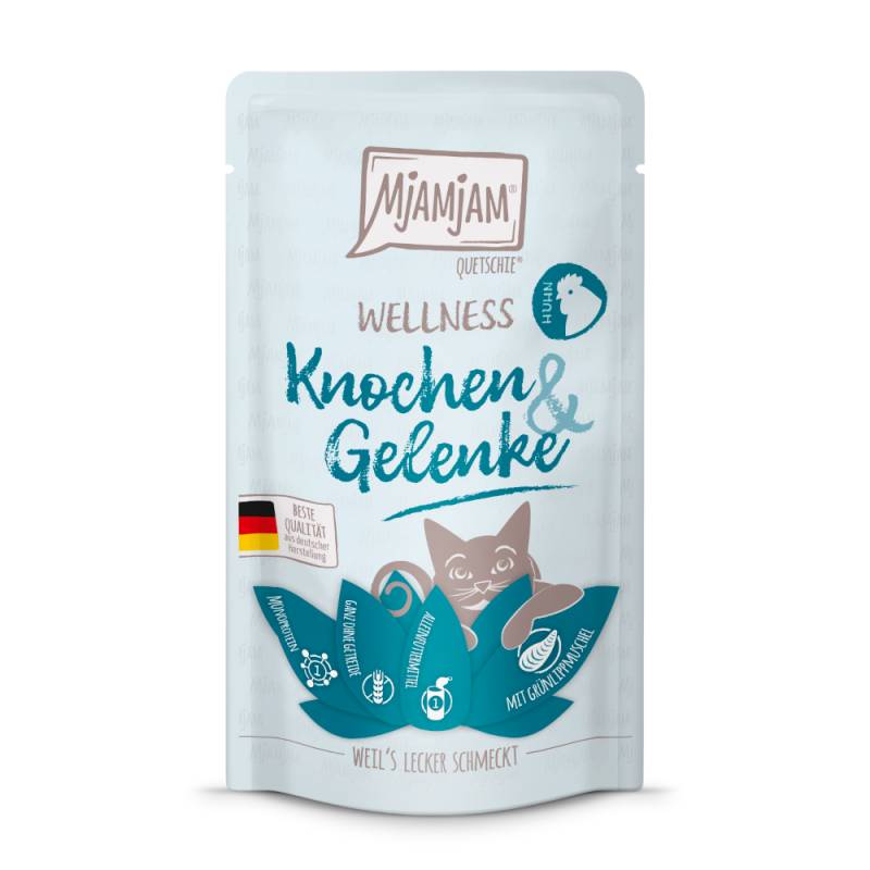 MjAMjAM Wellness 12 x 125 g - Knochen & Gelenke - Huhn von MjAMjAM