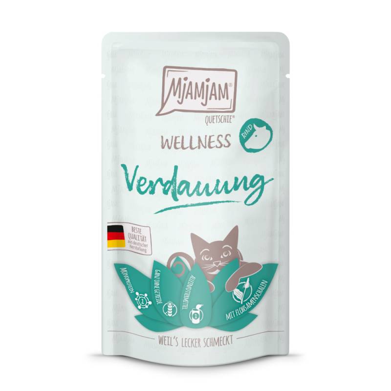 MjAMjAM Wellness 12 x 125 g - Verdauung - Rind von MjAMjAM