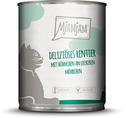 MjAMjAM - deliziöses Rentier mit Hühnchen 6 x 800 g von MjAMjAM