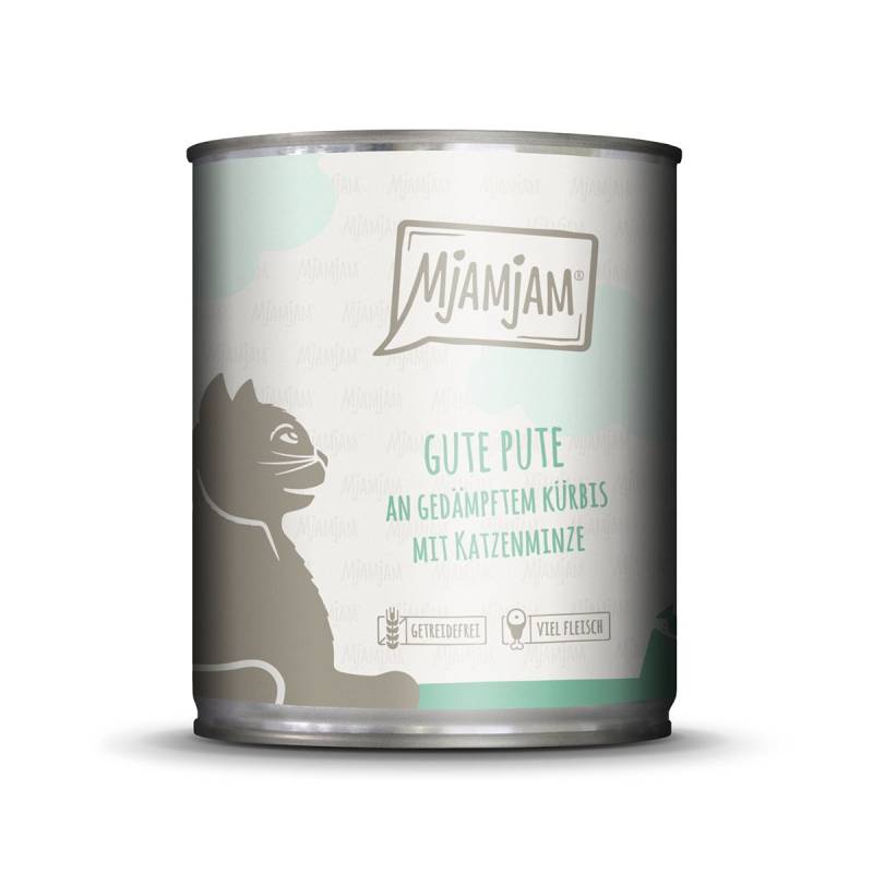 MjAMjAM - gute Pute an gedämpftem Kürbis 24x800g von MjAMjAM