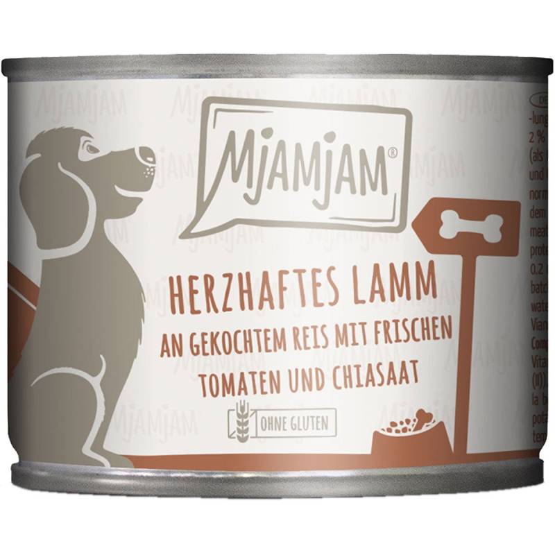 MjAMjAM herzhaftes Lamm an gekochtem Reis mit frischen Tomaten 6x200g von MjAMjAM