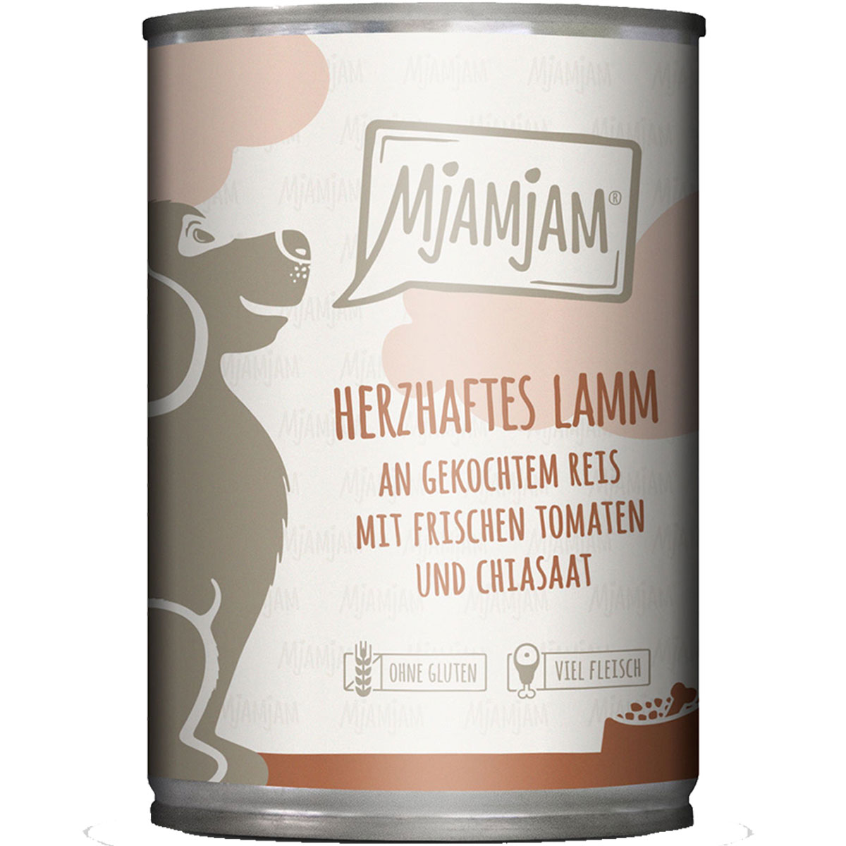 MjAMjAM herzhaftes Lamm an gekochtem Reis mit frischen Tomaten 6x400g von MjAMjAM