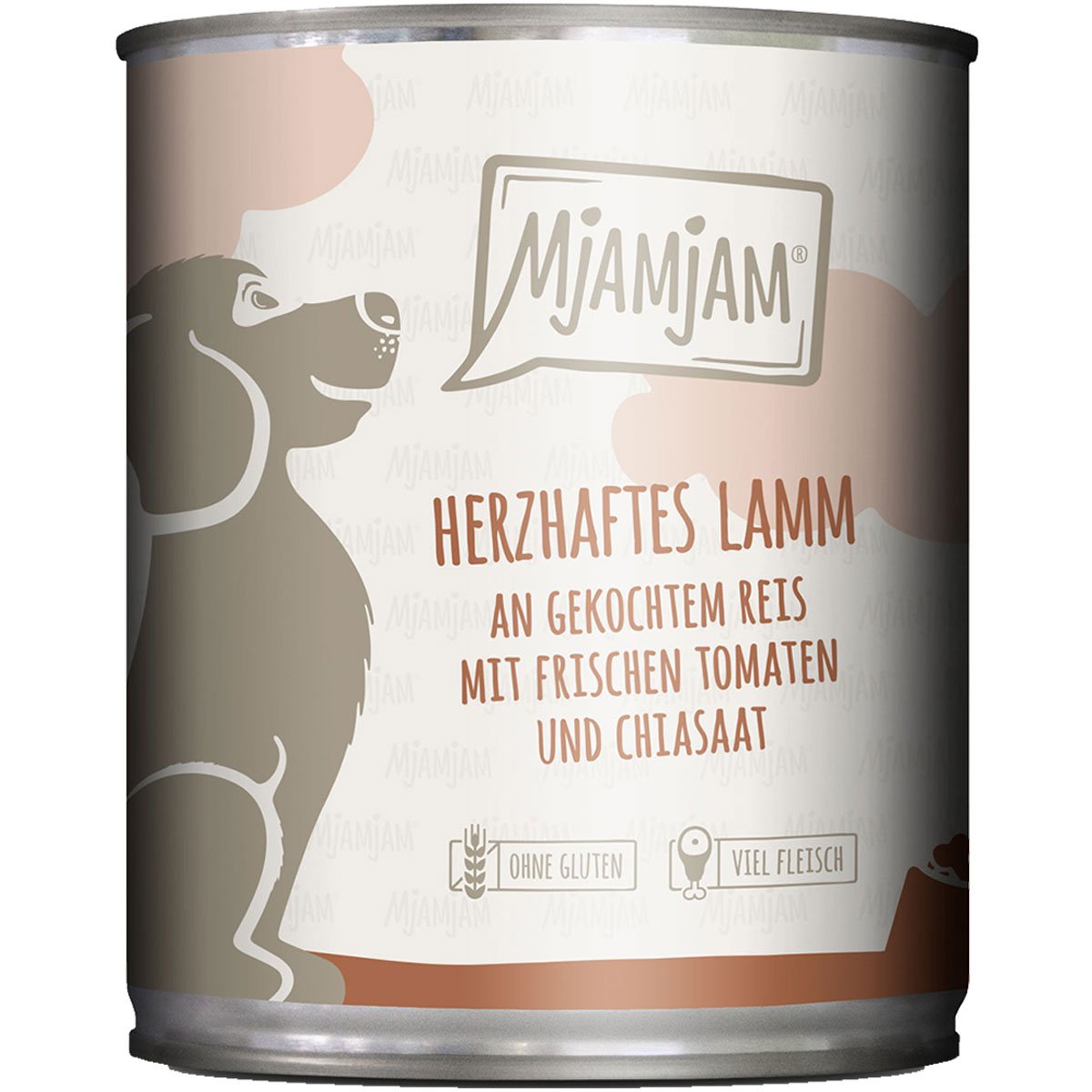 MjAMjAM herzhaftes Lamm an gekochtem Reis mit frischen Tomaten 6x800g von MjAMjAM