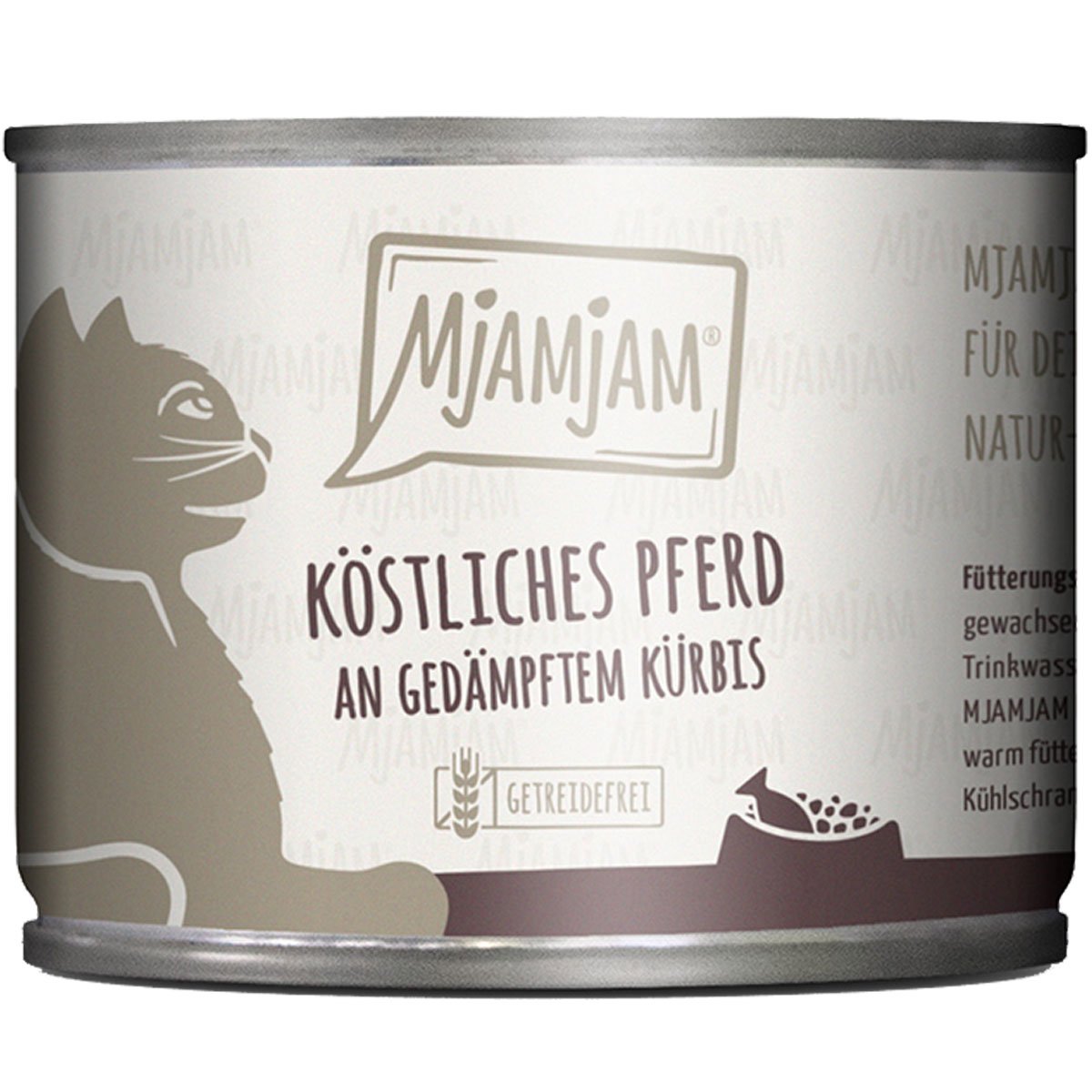 MjAMjAM köstliches Pferd an gedämpftem Kürbis 24x200g von MjAMjAM