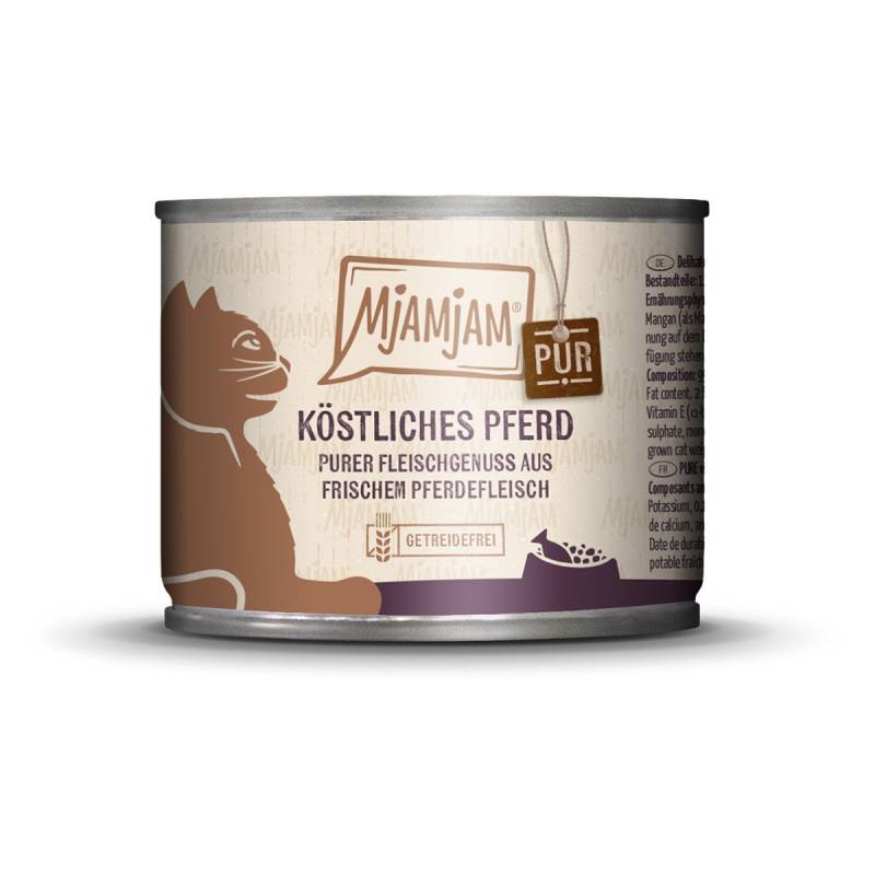 MjAMjAM - purer Fleischgenuss, köstliches Pferd pur 24x200g von MjAMjAM