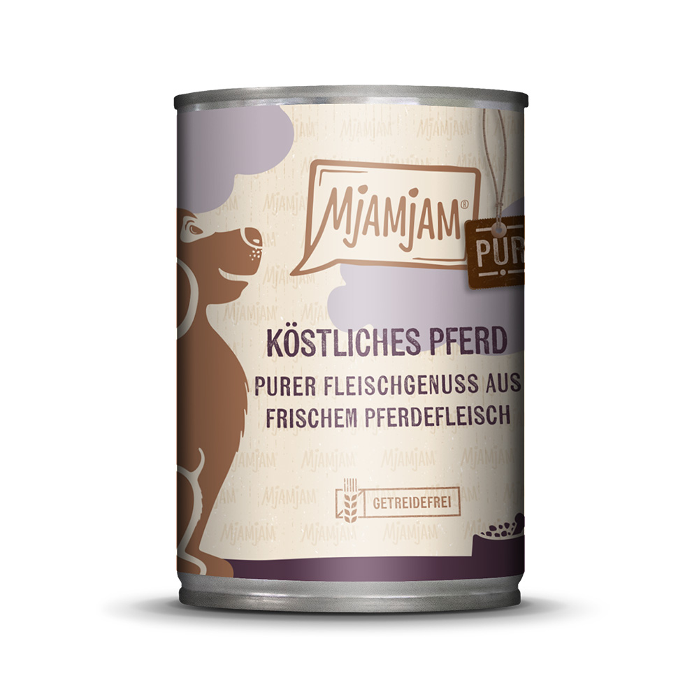 MjAMjAM purer Fleischgenuss 6 x 400 g - köstliches Pferd pur MjAMjAM purer Fleischgenuss 6 x 400 g - köstliches Pferd pur von MjAMjAM