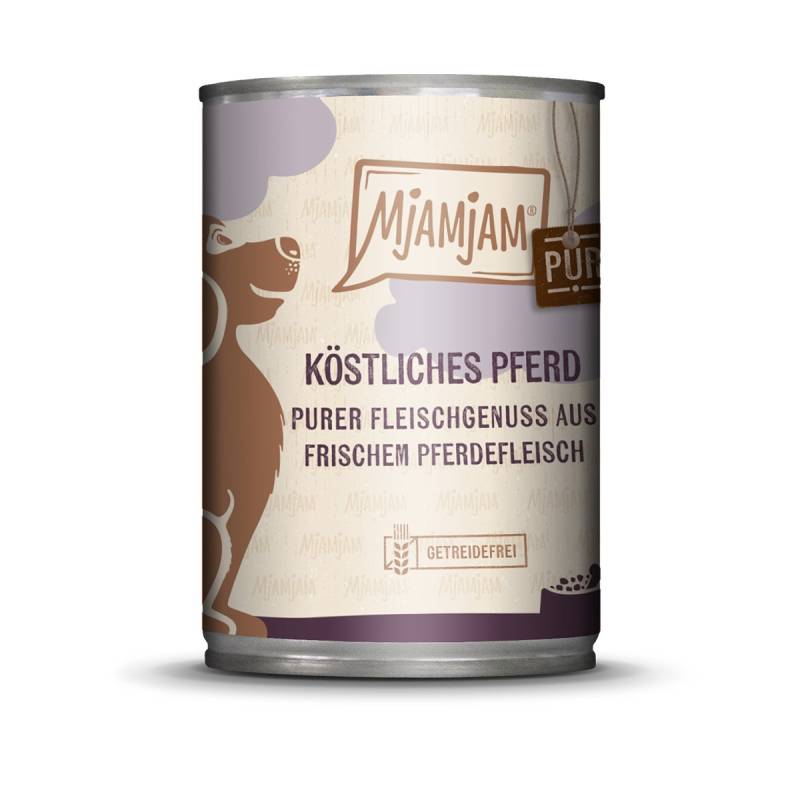 MjAMjAM purer Fleischgenuss - köstliches Pferd pur 6x400g von MjAMjAM