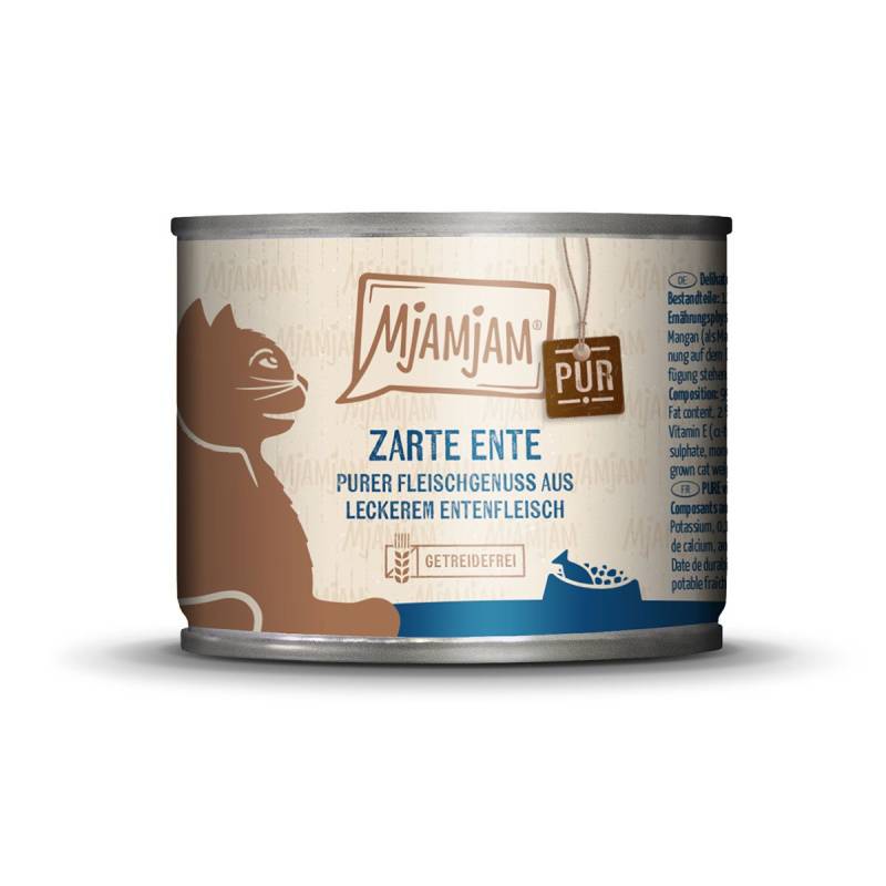 MjAMjAM - purer Fleischgenuss - zarte Ente pur 6x200g von MjAMjAM